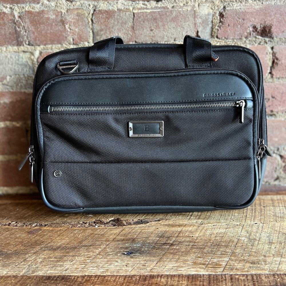 Briggs & Riley Nylon Small Expandable Briefcase
